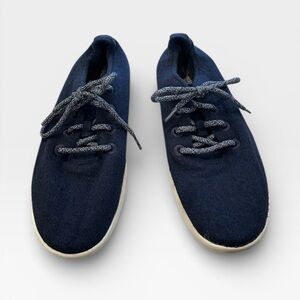 AllBird Men’s Navy Blue Fabric Sneakers